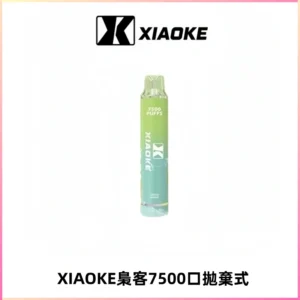 XIAOKE梟客7500Puffs跑馬燈拋棄式電子煙 可發光一次性